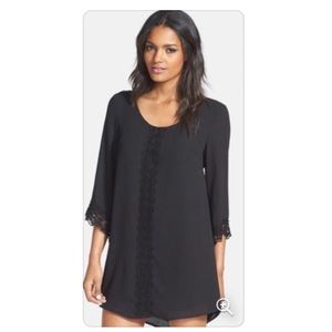 ASTR black lace dress